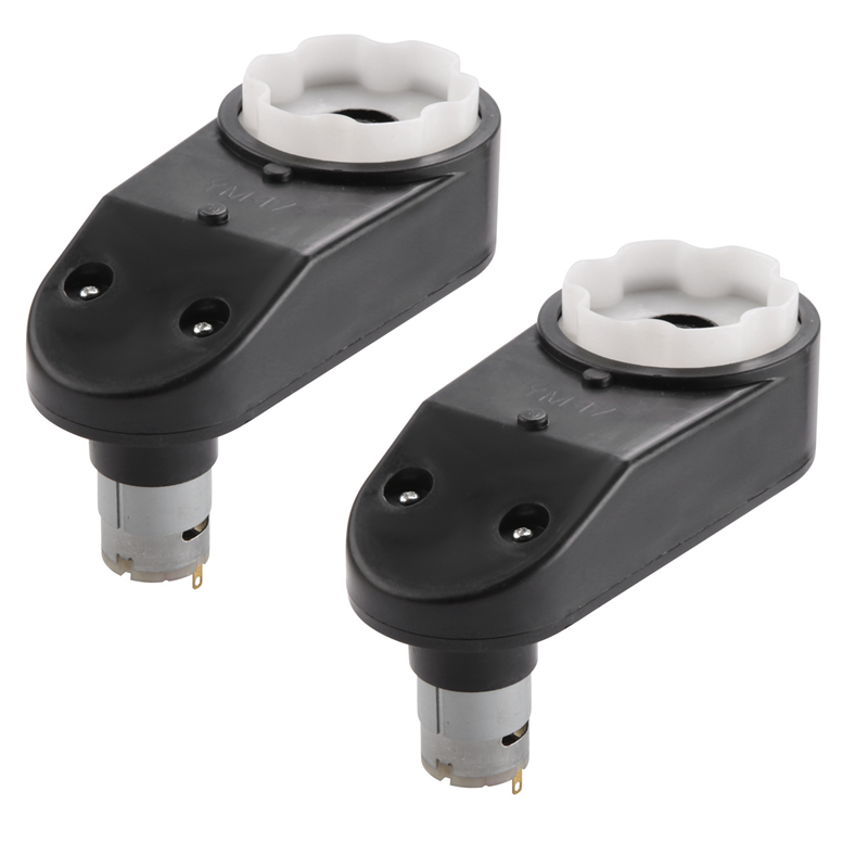 Kids Ride On Car Gearbox Motor - RS390 Electric Motor Gearbox 6V/12V For Power Wheels & Toy Cars