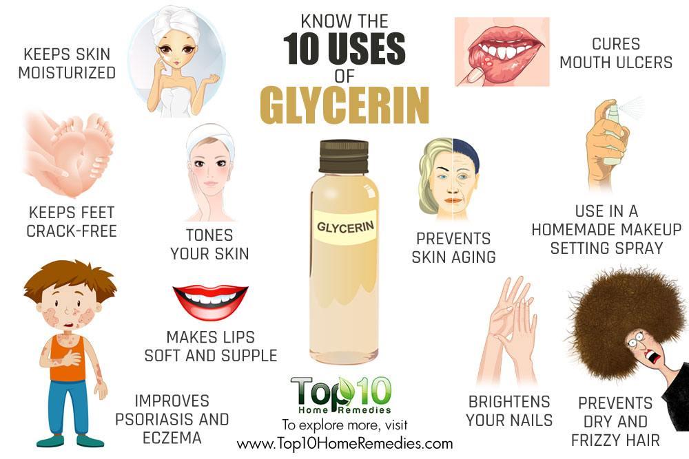 pure glycerin oil uses