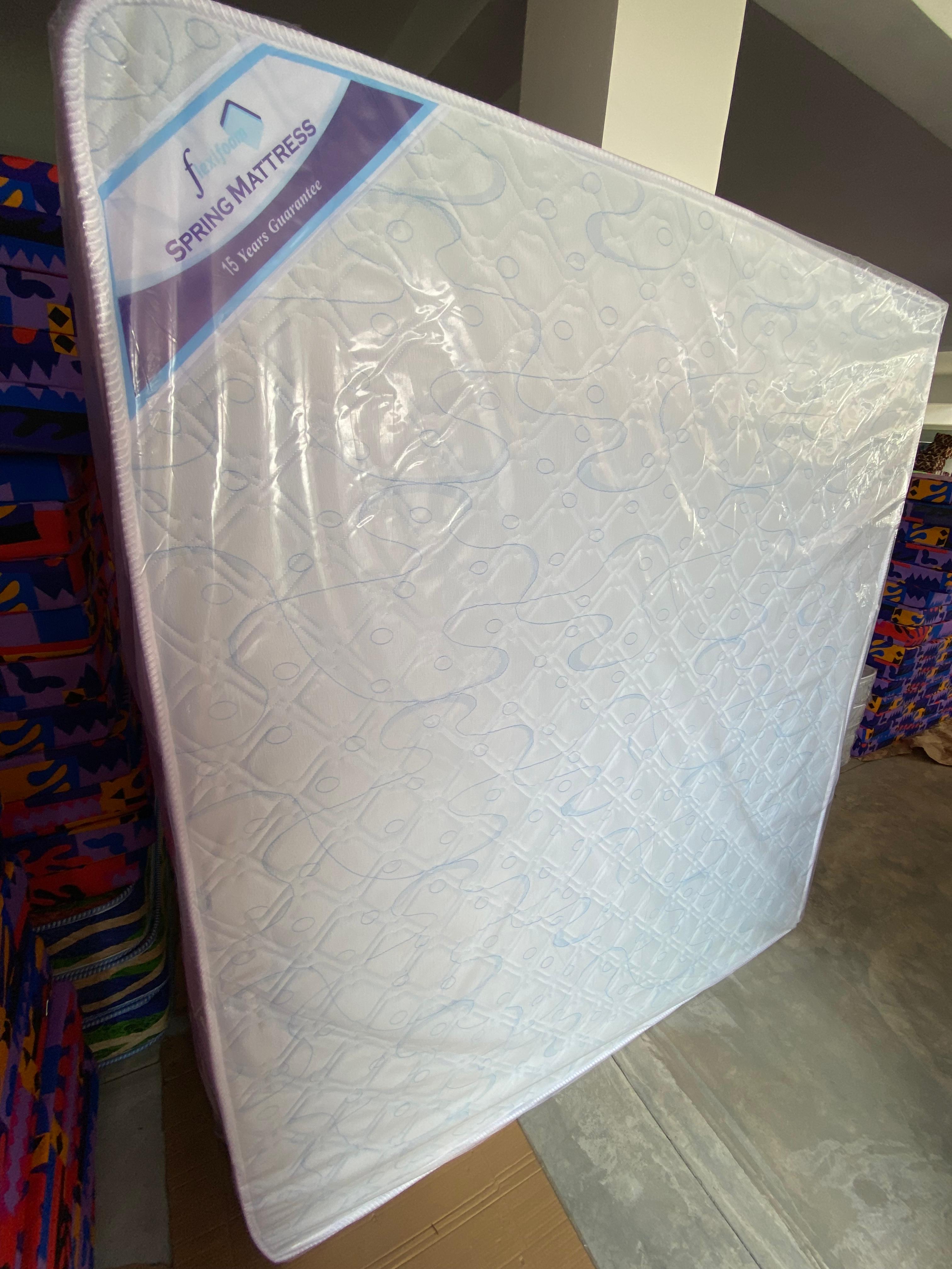 72 X 48 X 8 inch (6*4*) Arpico Flexifoam Spring  Mattress - 15 Year Warranty. 