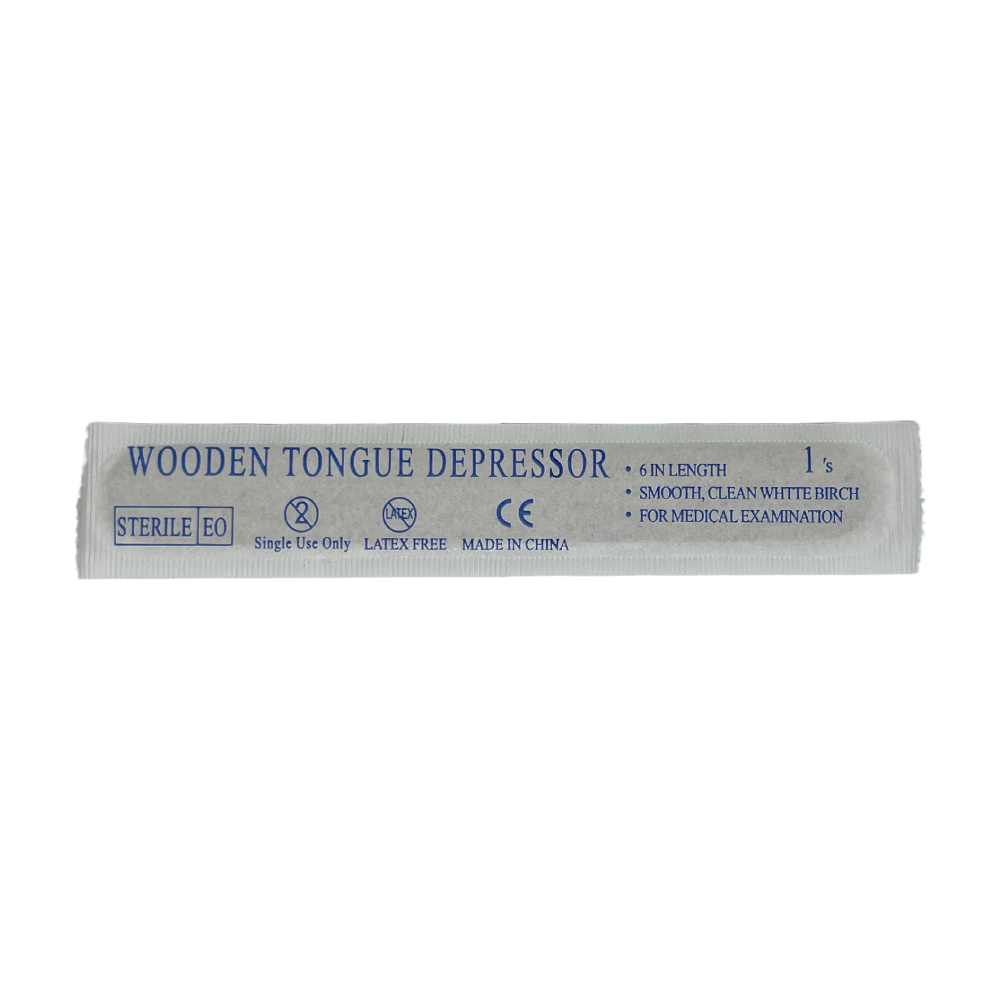 Wooden Tongue Depressor 100 Pieces. 