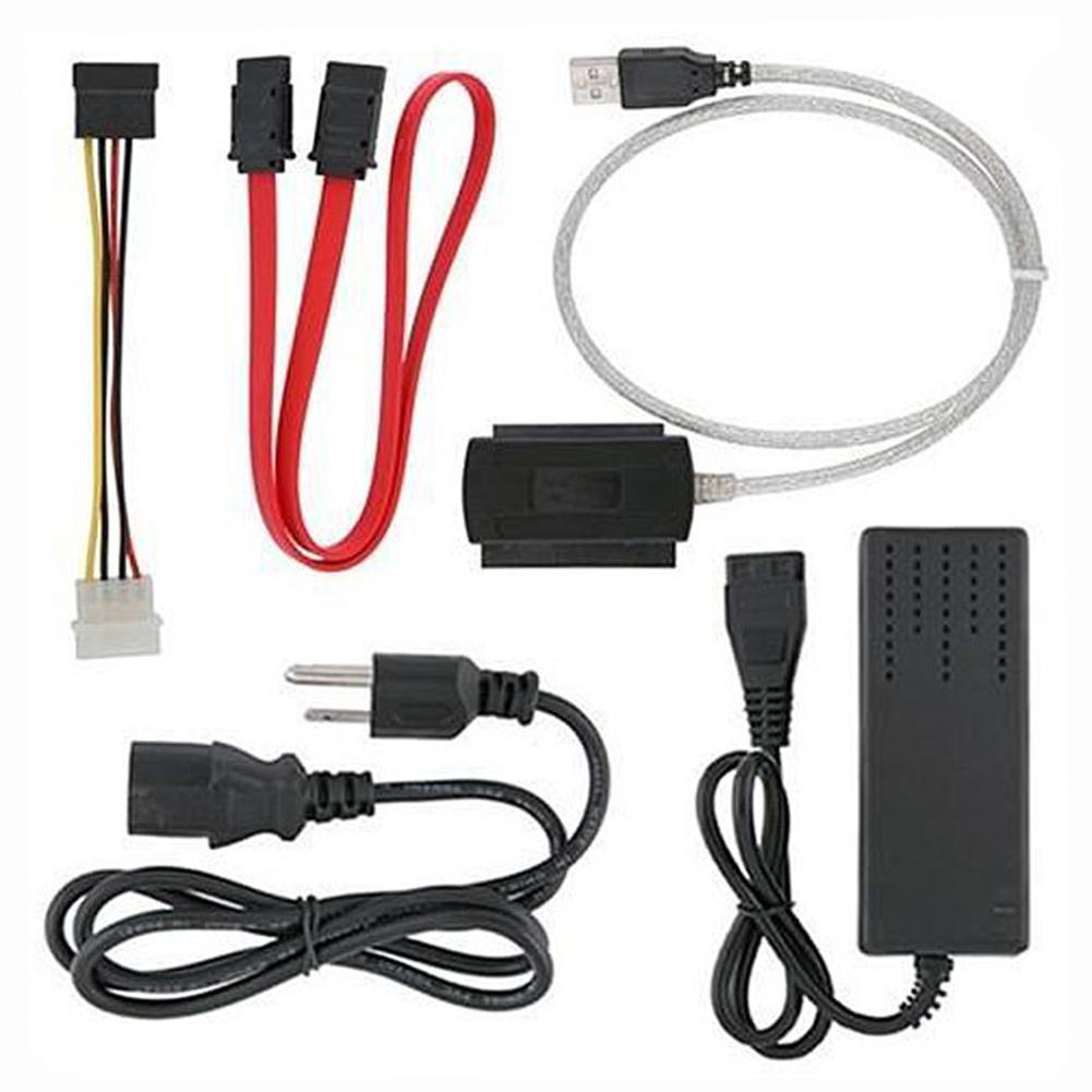 【Hengli jewelry story】USB 2.0 to IDE SATA S-ATA 2.5 3.5 HD HDD Hard Drive Adapter Converter Cable