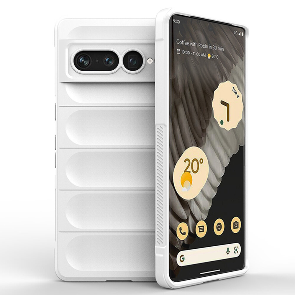 tzmar for Google Pixel 7 Shockproof Soft Silicone Case Full Protection Macaron Back Cover Anti-shock Casing