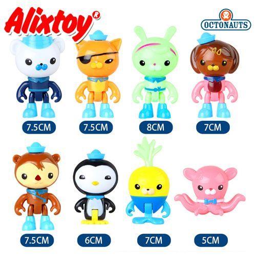 Octonauts Octopus Castle Toy Barnacles Kwazii Peso Shellington Dashi Professor Inkling Tweak Vegimals Action Figures Toys Gift