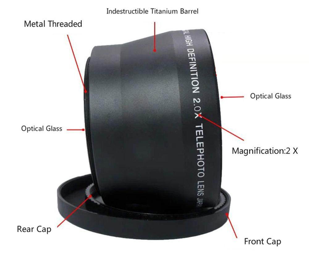 High Speed Telephoto Lens for AF-S DX Nikkor 18-55mm AF-S 55-200mm Nikon. 