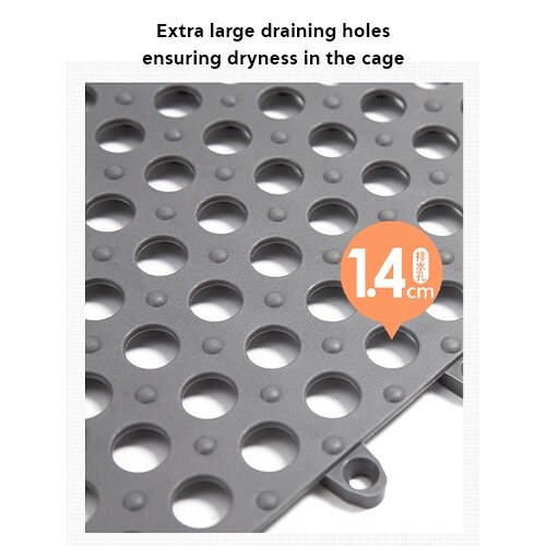 HomeOrama Pet cage mat non slip mat Pelapik Sangkar anti slip floor mat Pelapik Alas Sangkar Arnab Kucing. 