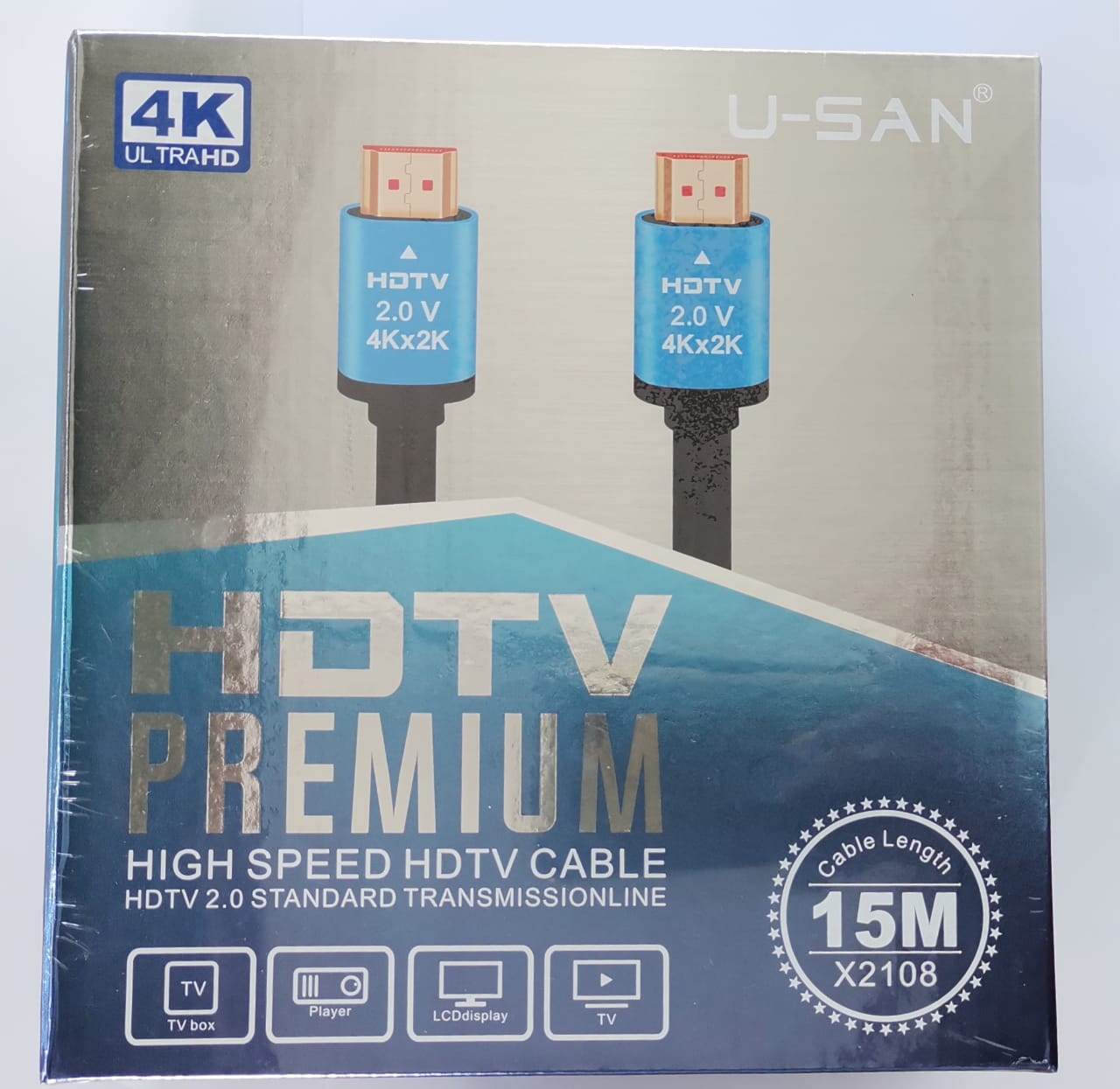 HDMI Cable 1.5M/ 5M/ 15M 4K HDTV Cable 2.0V | Daraz.lk