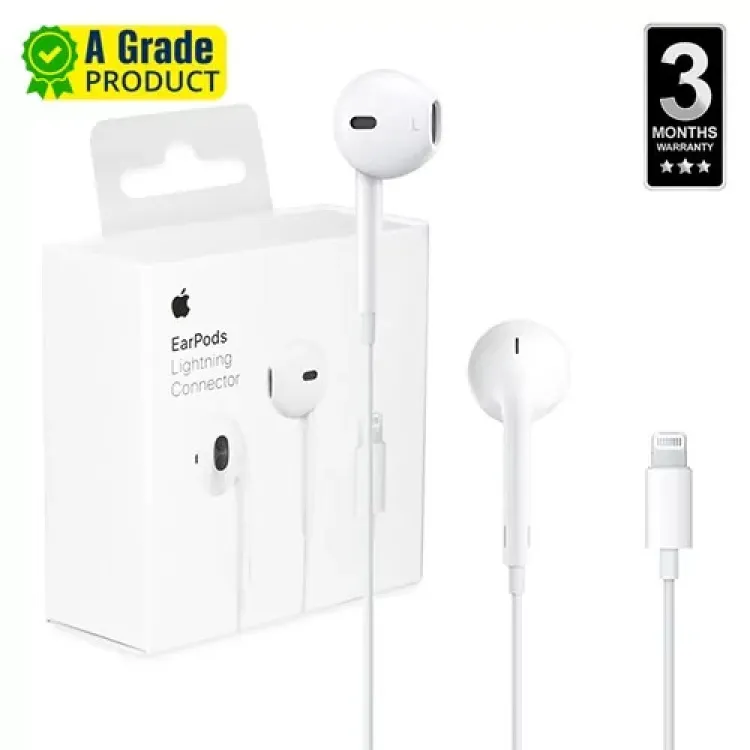 Earpods with lightning online connector means