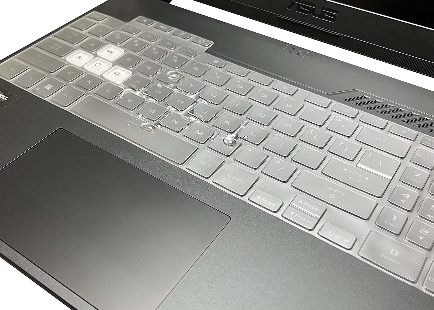 TPU Laptop Keyboard Cover Skin For ASUS TUF Dash F15 2022 FX517Z FX517ZR FX517ZM FX517ZE FX517ZC FX517Z FX517 ZR ZM ZE ZC 15.6''