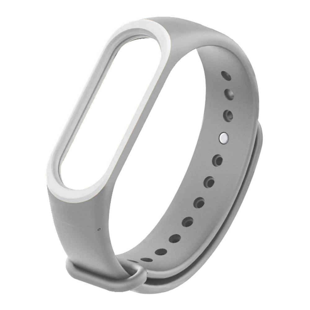 mi band 3 strap white