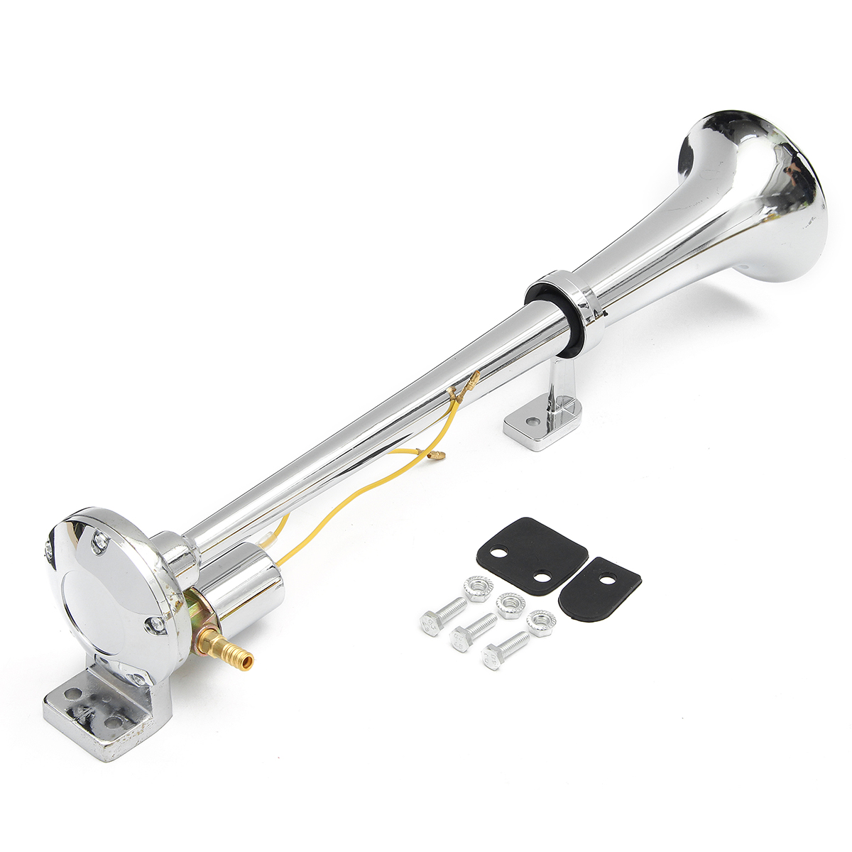 12-24V 150dB Car horn speaker Loudspeaker with accessories Air Horn Trumpet metal air horn for Train Car Truck. 