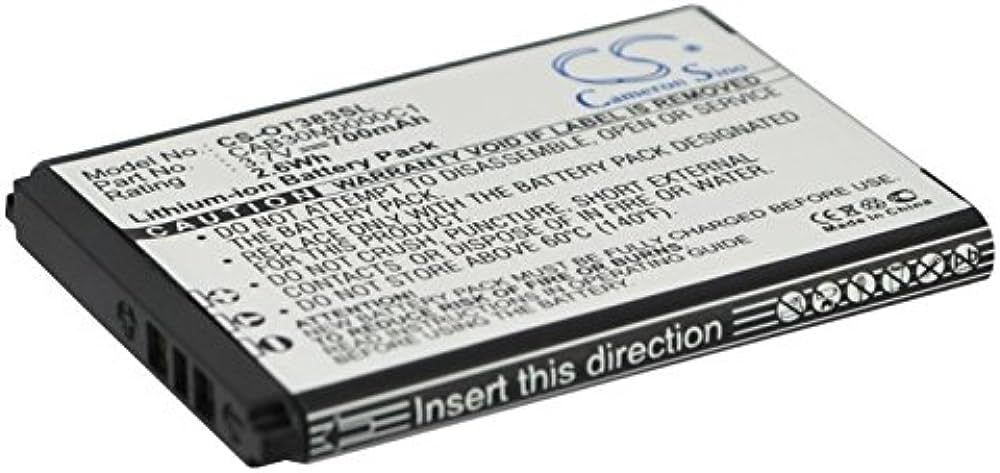 Replacement Battery for Alcatel OT-209