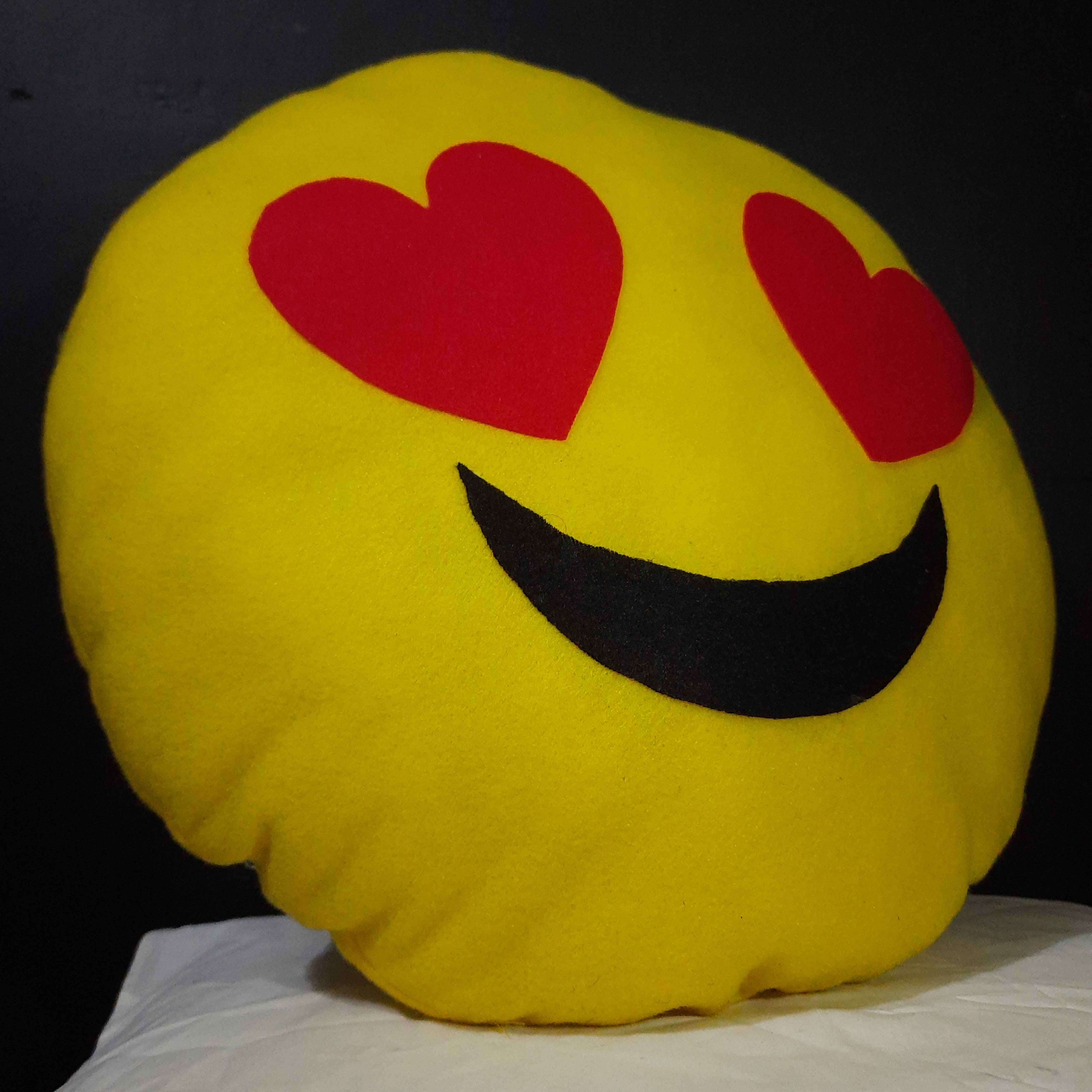 Discount Prices, Easy Exchanges Yellow USA SELLER Emoji Pillow 11"Inch