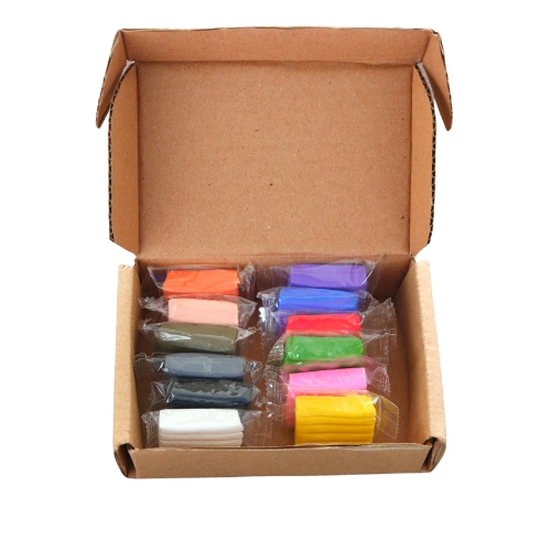 Polymer Clay 12 pack , 20g each colour | Daraz.lk