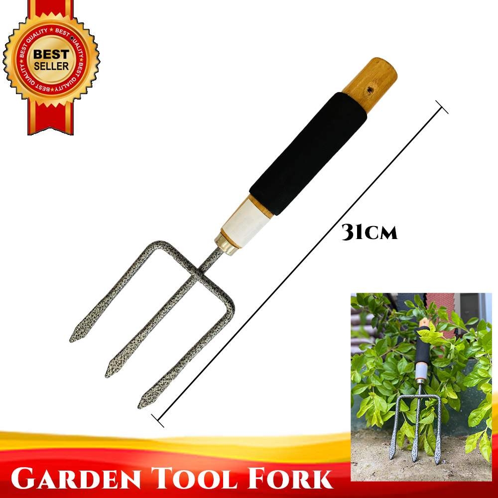Hand Fork Garden Tool Rake Home Agriculture Plant Fertilizer | Daraz.lk