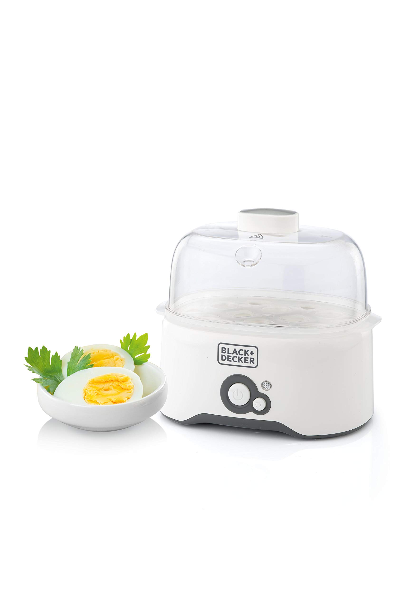 BLACK+DECKER 6 Piece Egg Cooker White EG200-B5