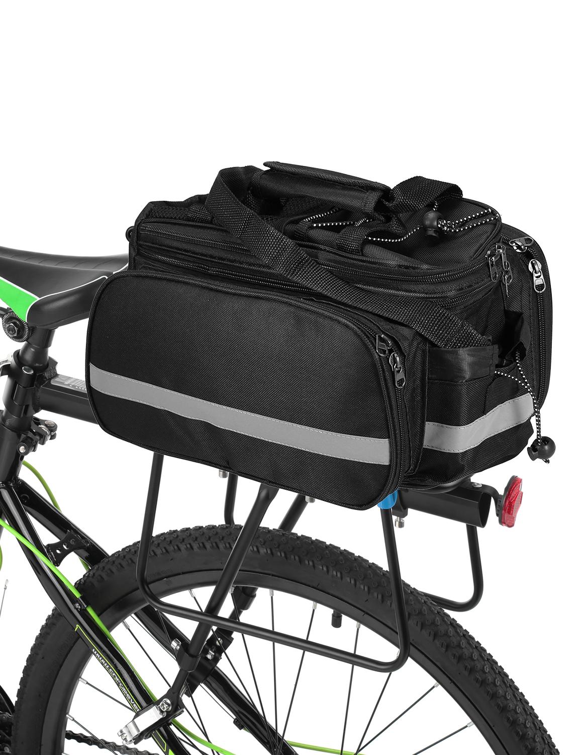 Buy ROCKBROS Bike Rack Bag Bike Trunk Bag Bicycle Bags For Rear Rack 9L Water Resistant Back Seat Cycling Accessories Storage Pouch Bike Commuter Bag