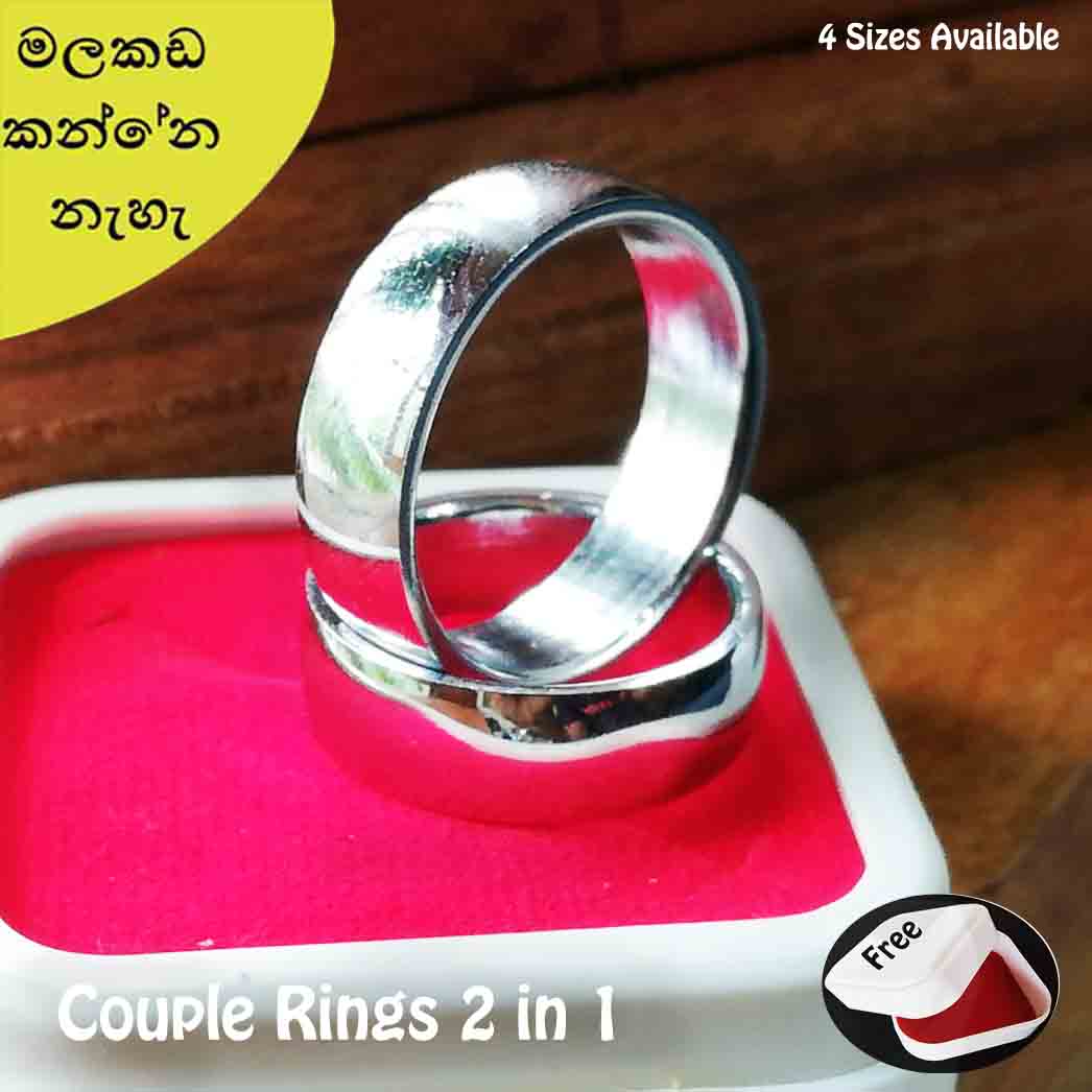 Buy 1 Get 1 Free Buy one Get One Free Steel Couple Rings - Silver Sets Of Rings Butterfly Europe and Couple America New Style Openings Free Box Love Female Designers Minority Rings. 