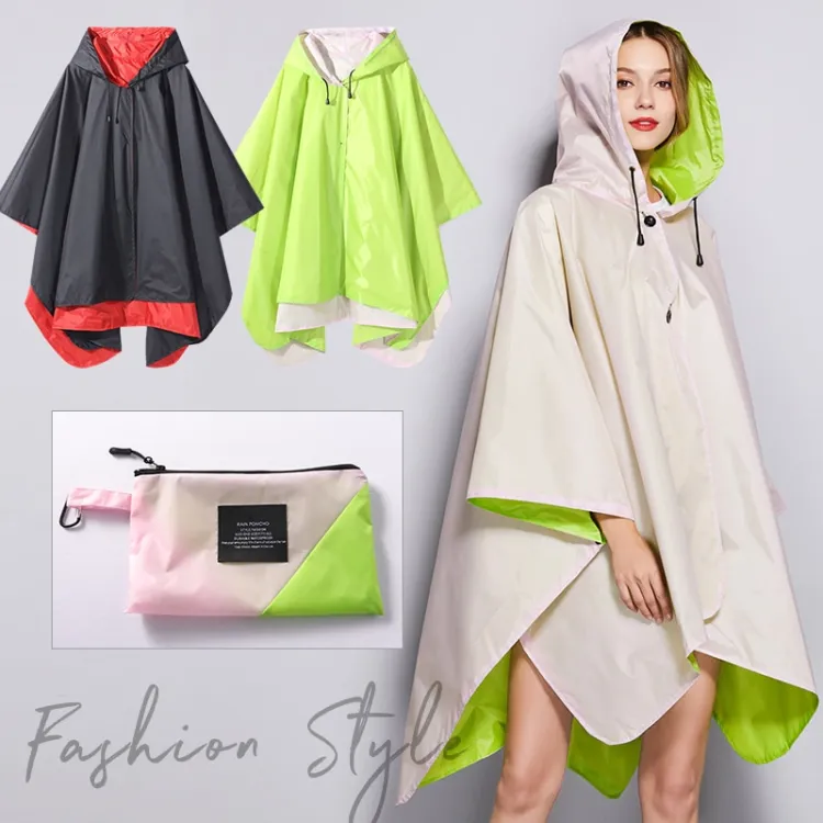 Double on sale sided raincoat