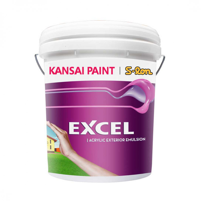 Kansai S-lon EXCEL Acrylic Exterior Emulsion Brillant White