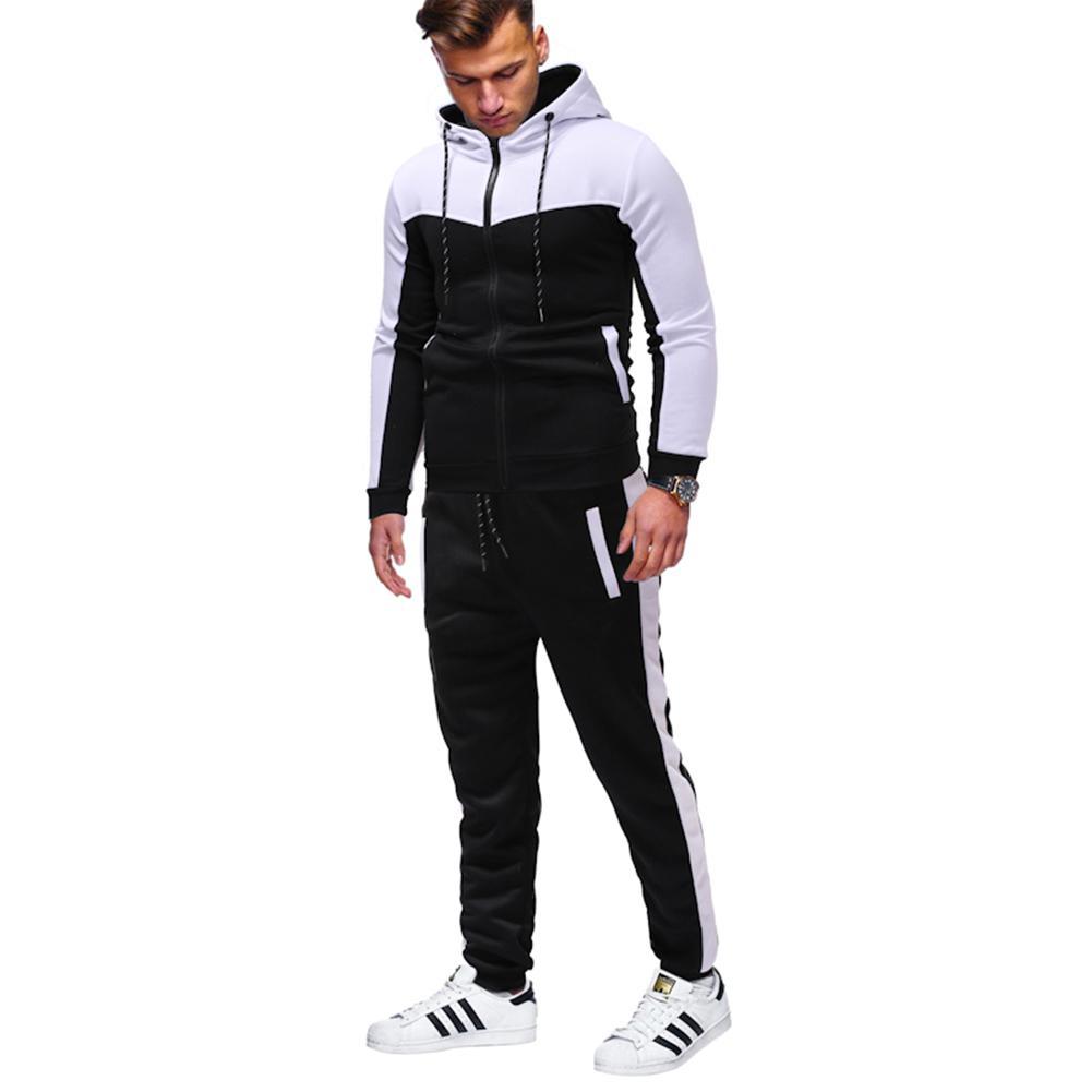 hoodie and trousers