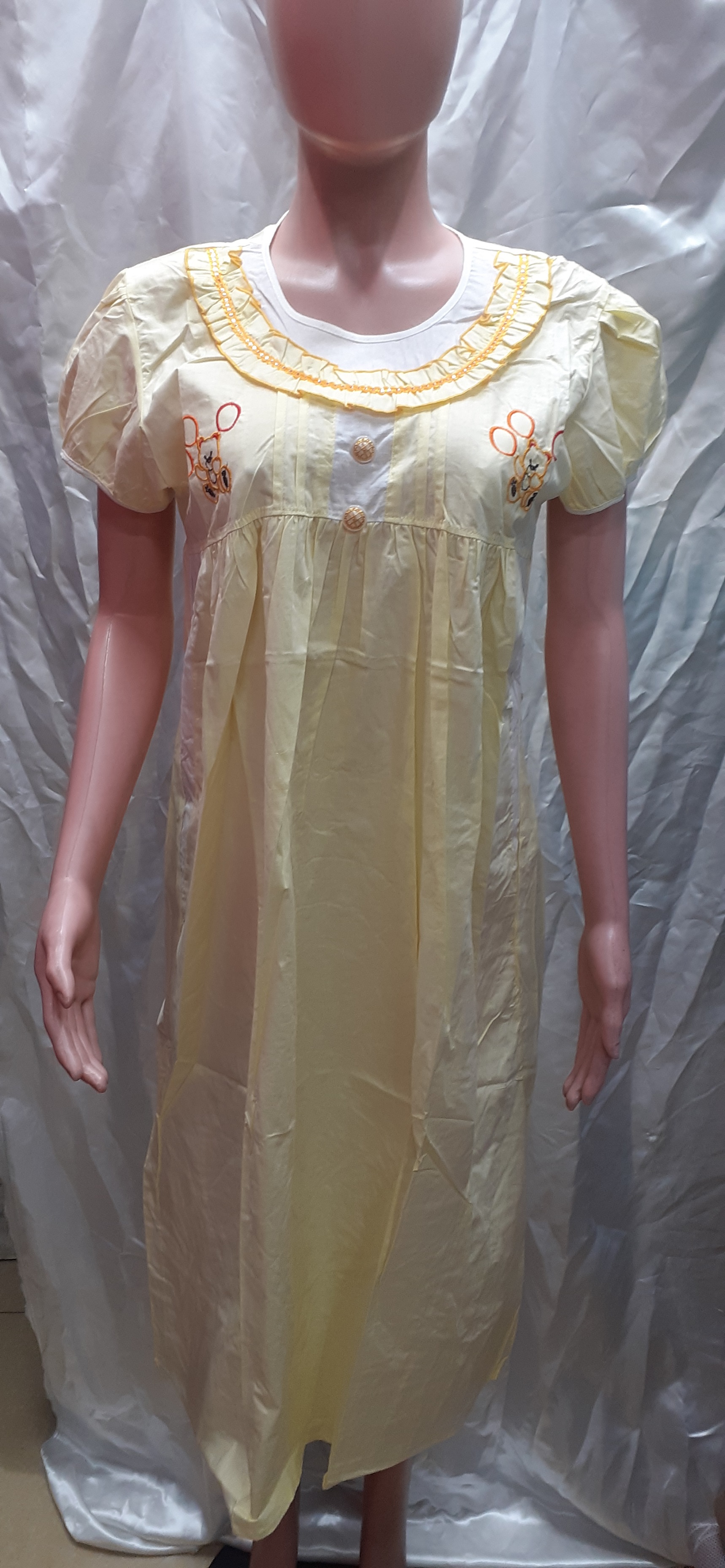 cotton frocks for pregnant ladies
