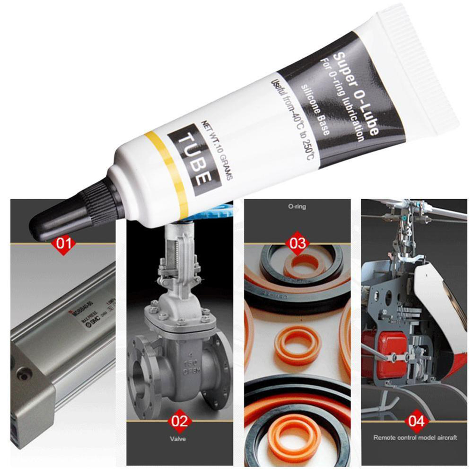 Silicon Grease Widely Foods Grade Silicon Grease Super Lubricant. 