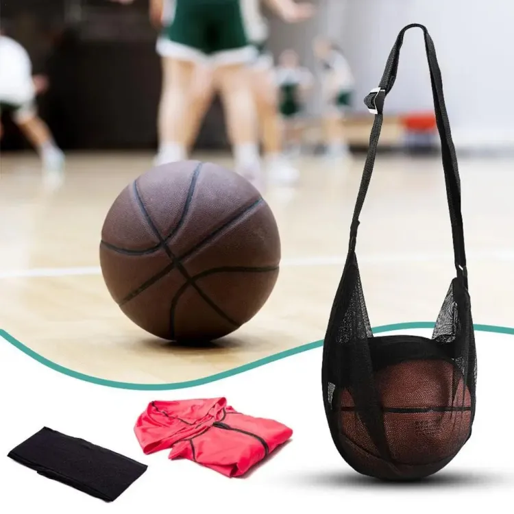 Mesh clearance basketball bag