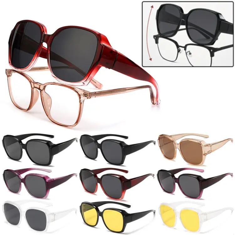 Shades that hotsell fit over glasses