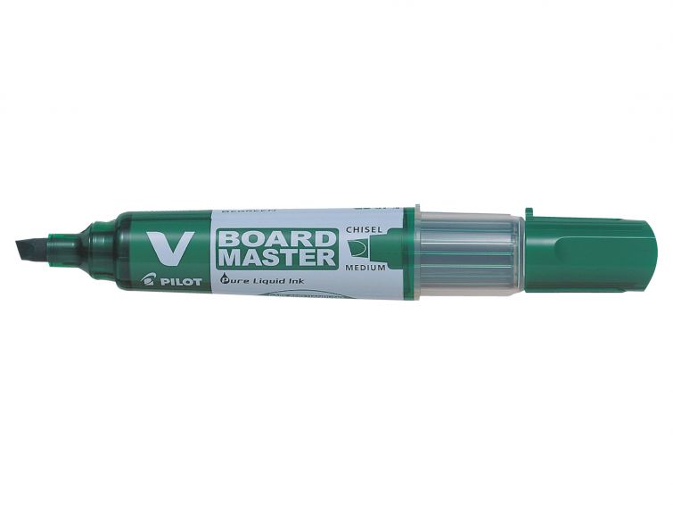 Pilot marker pen /Pilot V Board Master White Board Marker Pen Medium ( Chisel Tip ). 