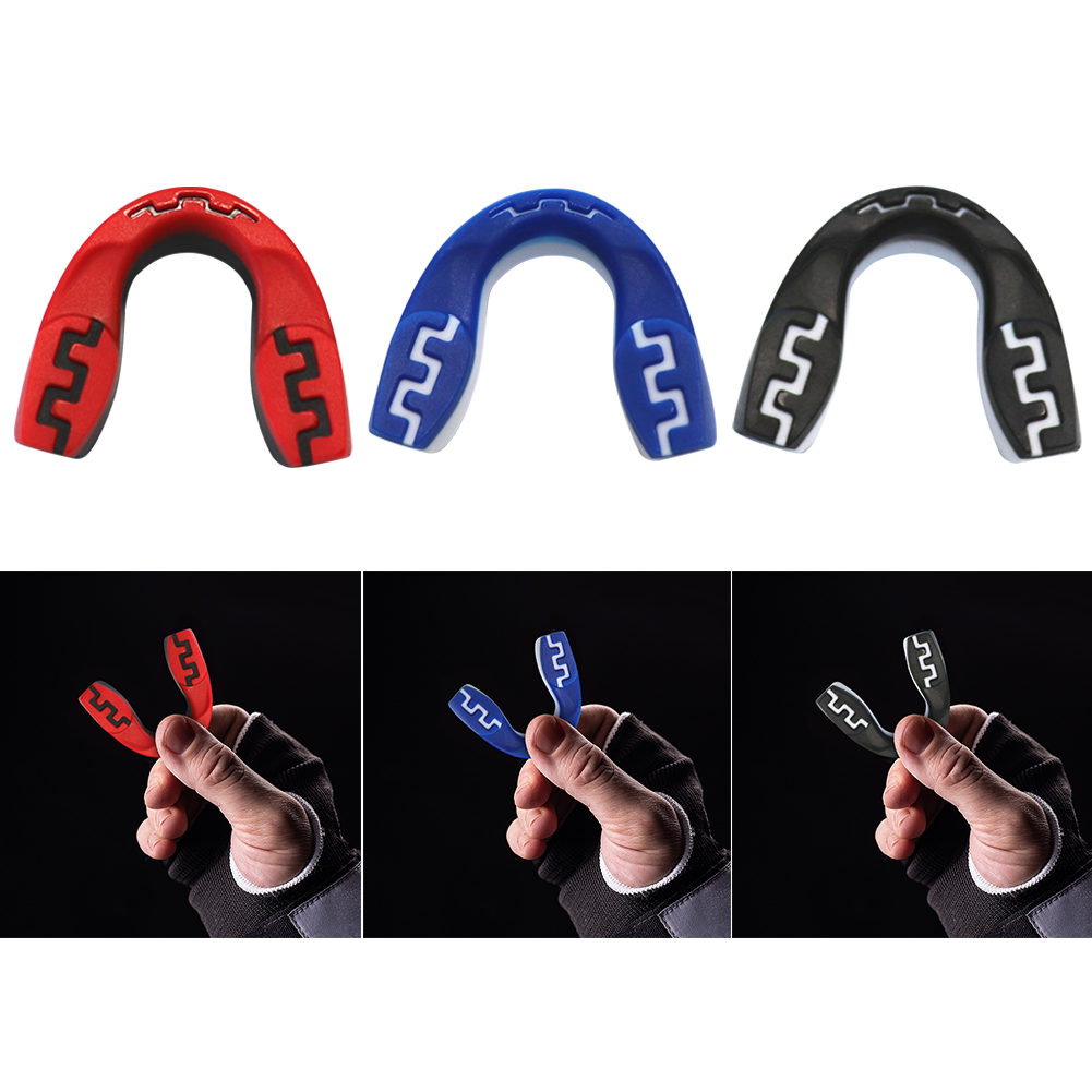 EVA Boxing Tooth Protector Lightweight Football Mouth Guard Protection Against Impact Buffering Effect for Lacrosse Martial Arts. 