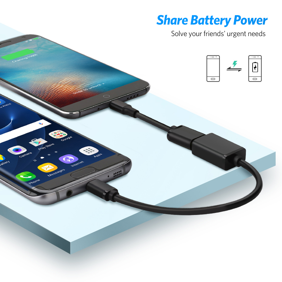 Micro USB OTG Cable Adapter for Xiaomi Redmi Note 5 Micro USB Connector For Samsung S6 Tablet Android USB 2.0 OTG Adapter IV-CA30. 