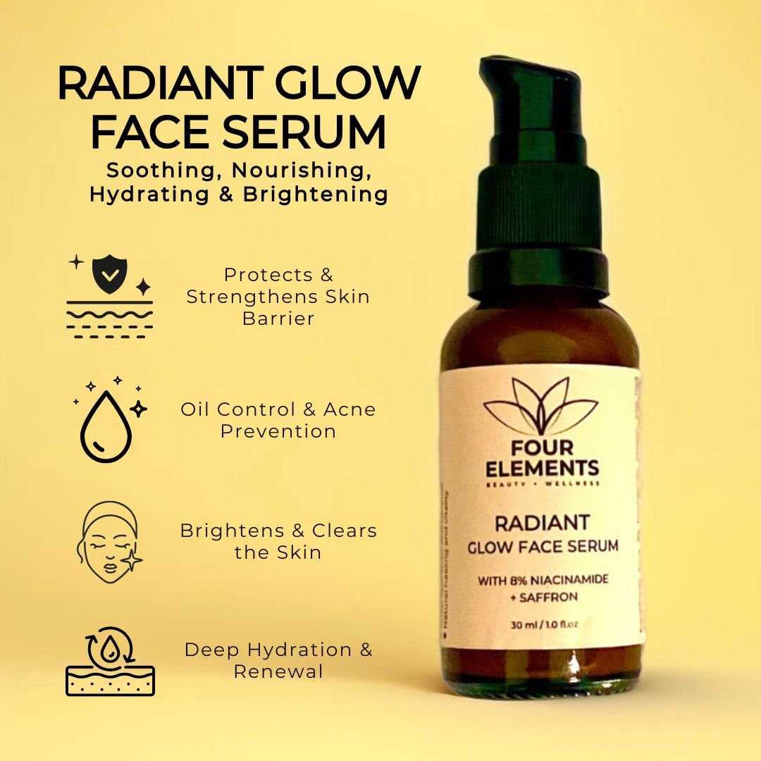 Four Elements Radiant Glow Face Serum Brightening 30Ml. 