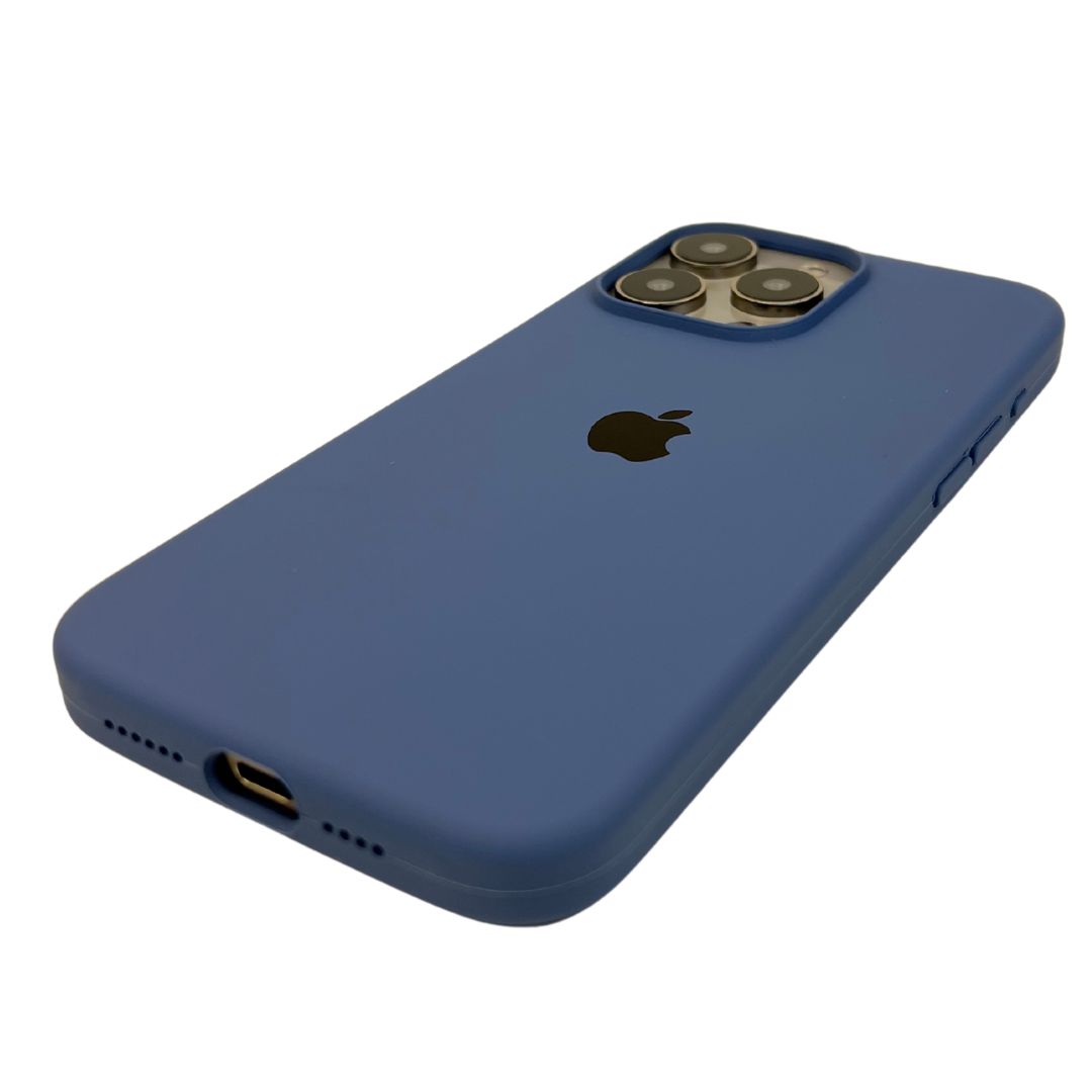 Super Luxury Soft textured Protective Silicone Case Back Cover For iPhone 14 Pro Max. 