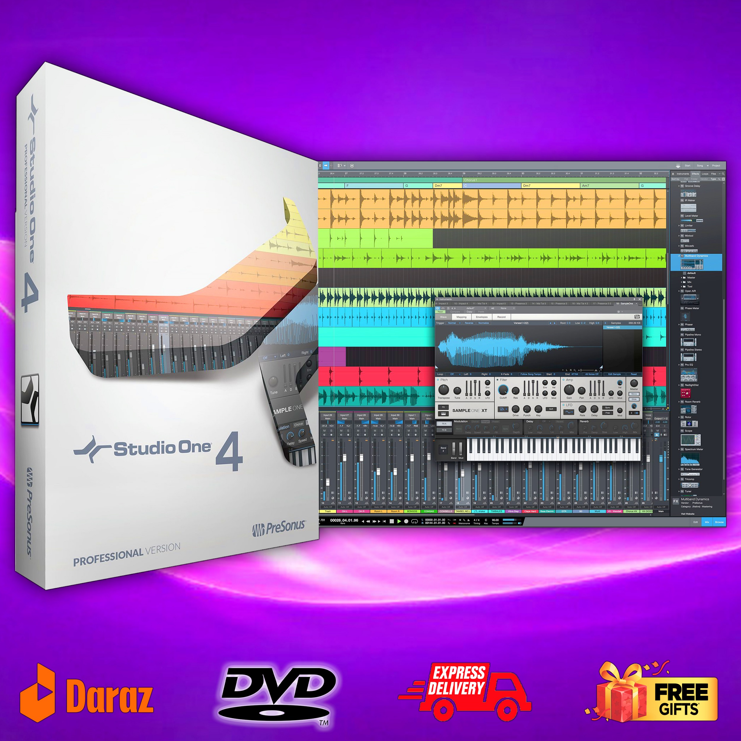 PreSonus Studio One 4 Music Production Software