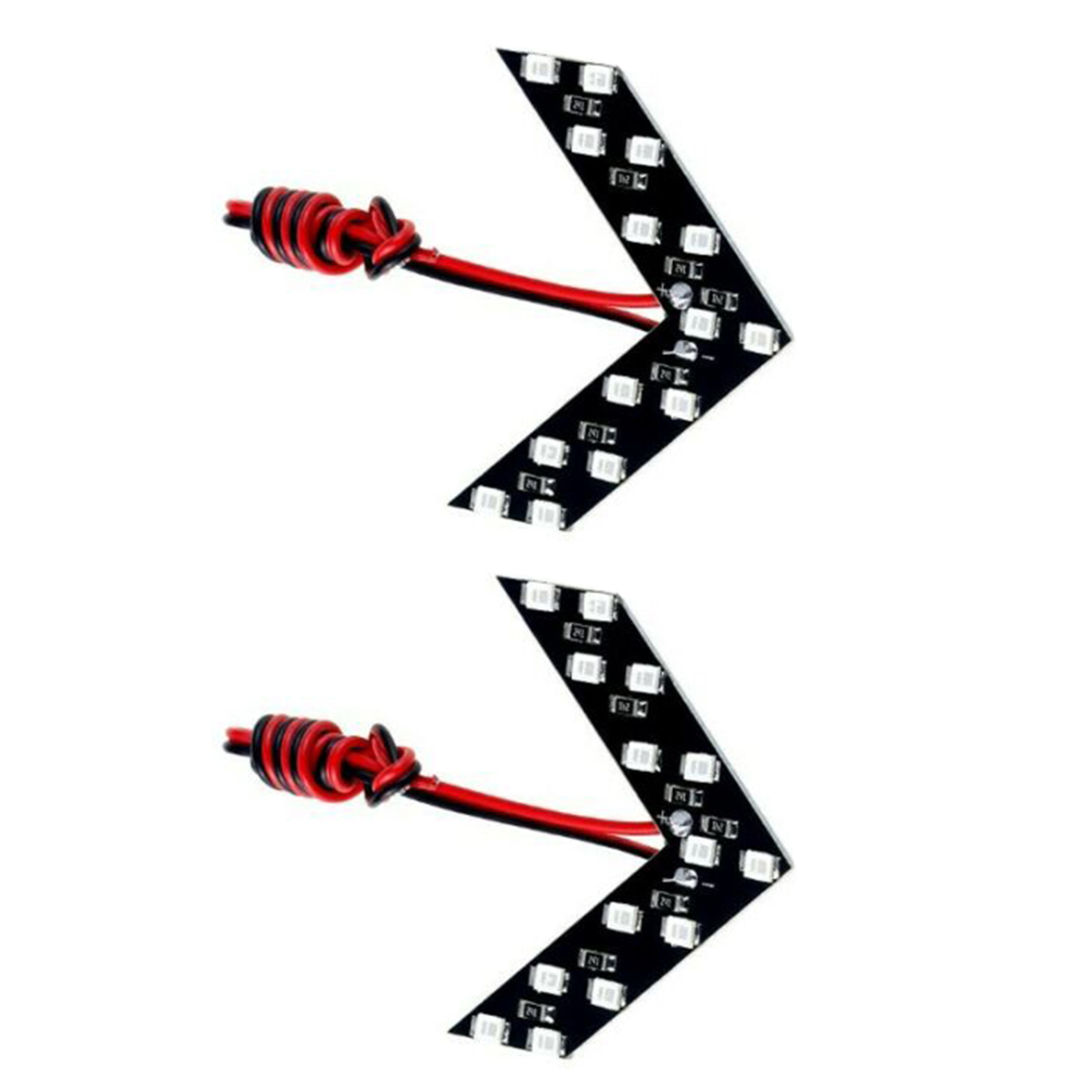 2PCS Universal 14-SMD Car Side Rearview Mirror Turn Signal LED Lights