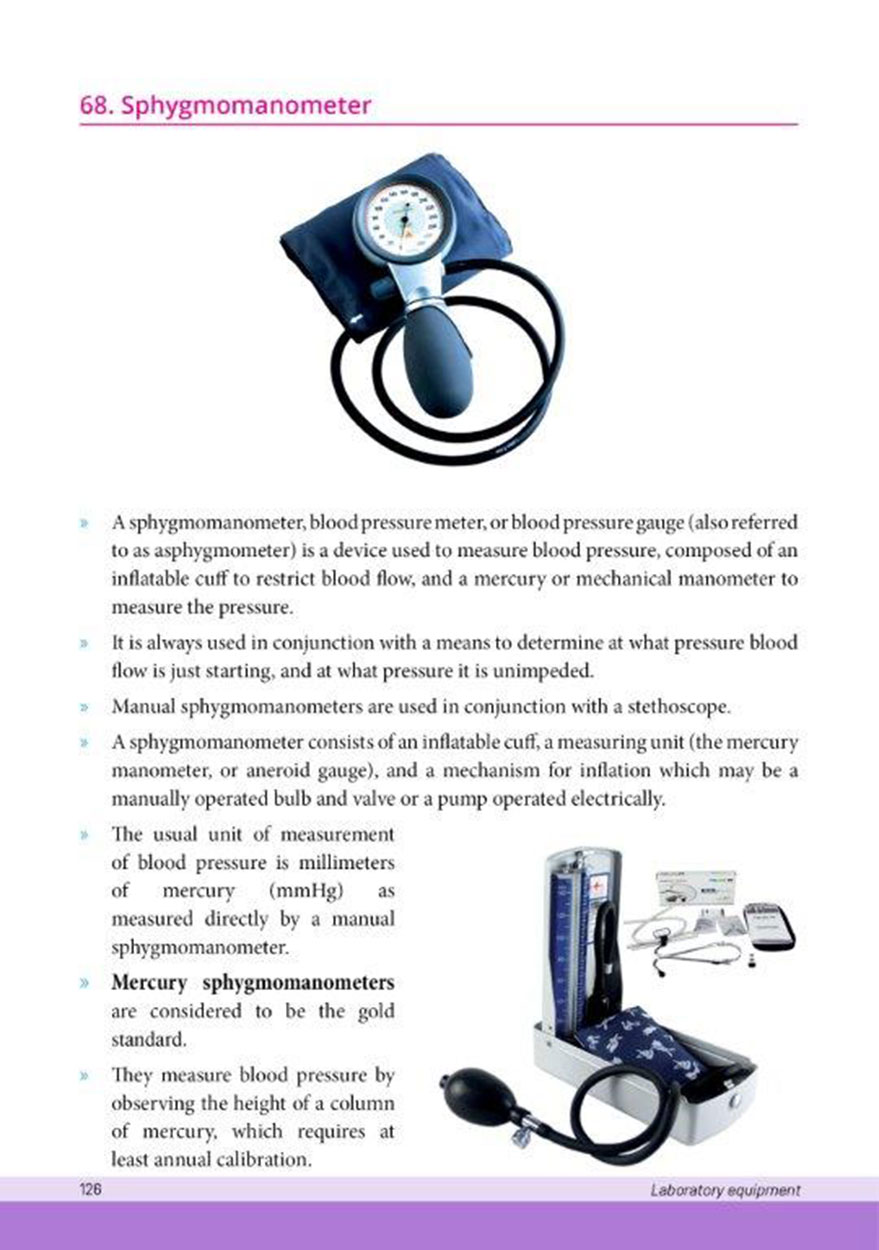 Laboratory Equipment: Physics/Chemistry/Biology. 
