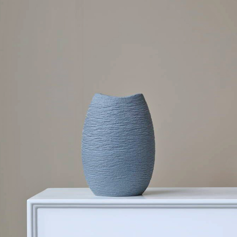 Vase Omega White 41cm x 38cm - Floral Interiors main image 1