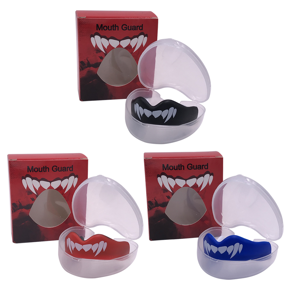 EVA Boxing Tooth Protector Lightweight Football Mouth Guard Protection Against Impact Buffering Effect for Lacrosse Martial Arts