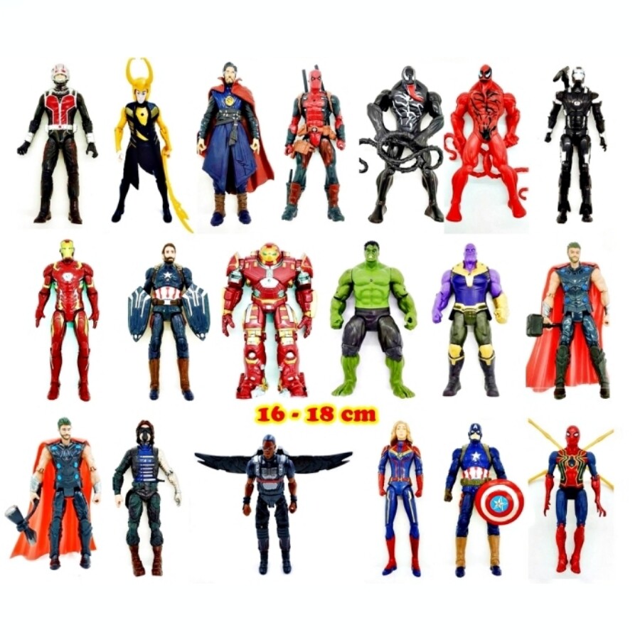 MARVEL TOYS FIGURE AVENGERS INFINITY WAR MARVEL SUPER HEROES ACTION FIGURE COLLECTIBLE TOY Mini - Figures. 