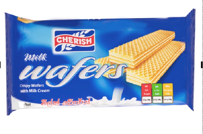 Cherish Milk Wafers Biscuit - 85g. 