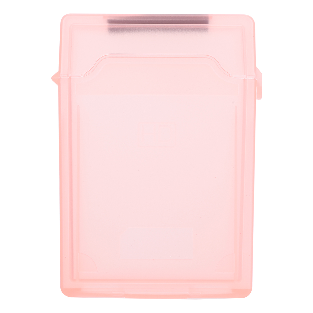 2.5 in HDD SSD Protective Case Anti-static 2.5 Inch Hard Drive Storage Case Plastic Moisture-proof Protective Cover Dustproof. 
