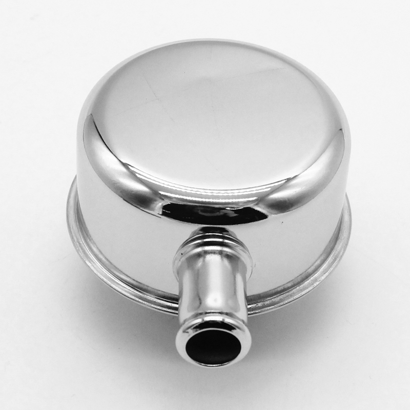 Gloss Black CFM Performance Baffled Billet Valve Cover Breather