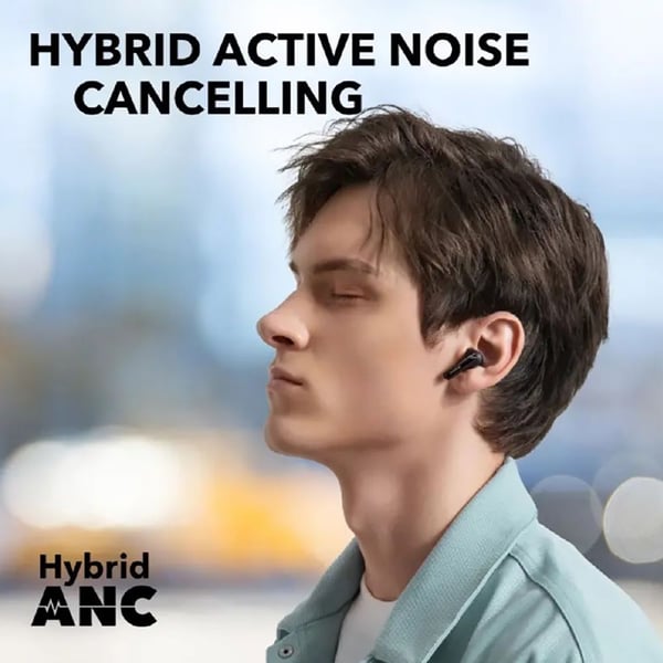 Soundcore by Anker Life Note 3i Noise Cancelling Earbuds - with 4 Mic, AI-Enhanced Calls, 10mm Oversized Drivers, Soundcore App for Custom EQ, 36H Playtime, Transparency Mode, IPX5 Water-Resistant. 