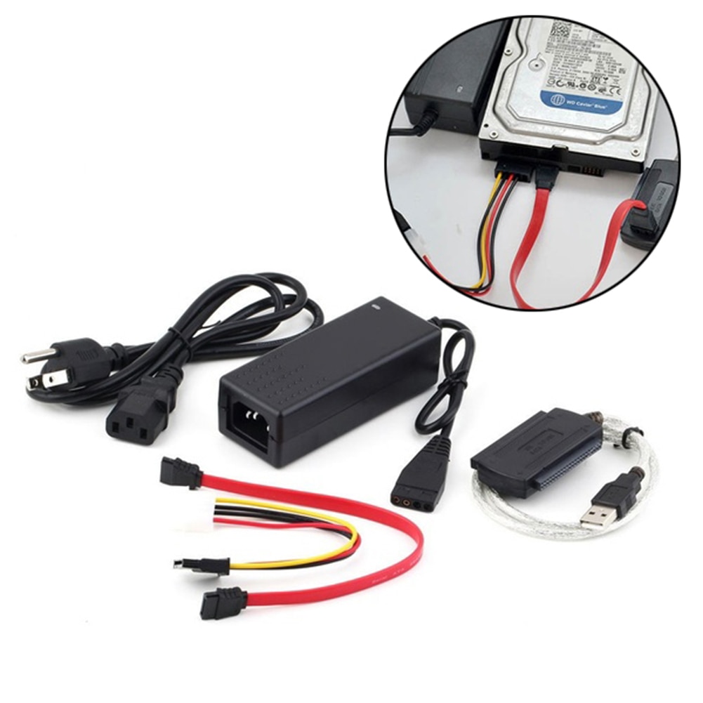 【Hengli jewelry story】USB 2.0 to IDE SATA S-ATA 2.5 3.5 HD HDD Hard Drive Adapter Converter Cable. 