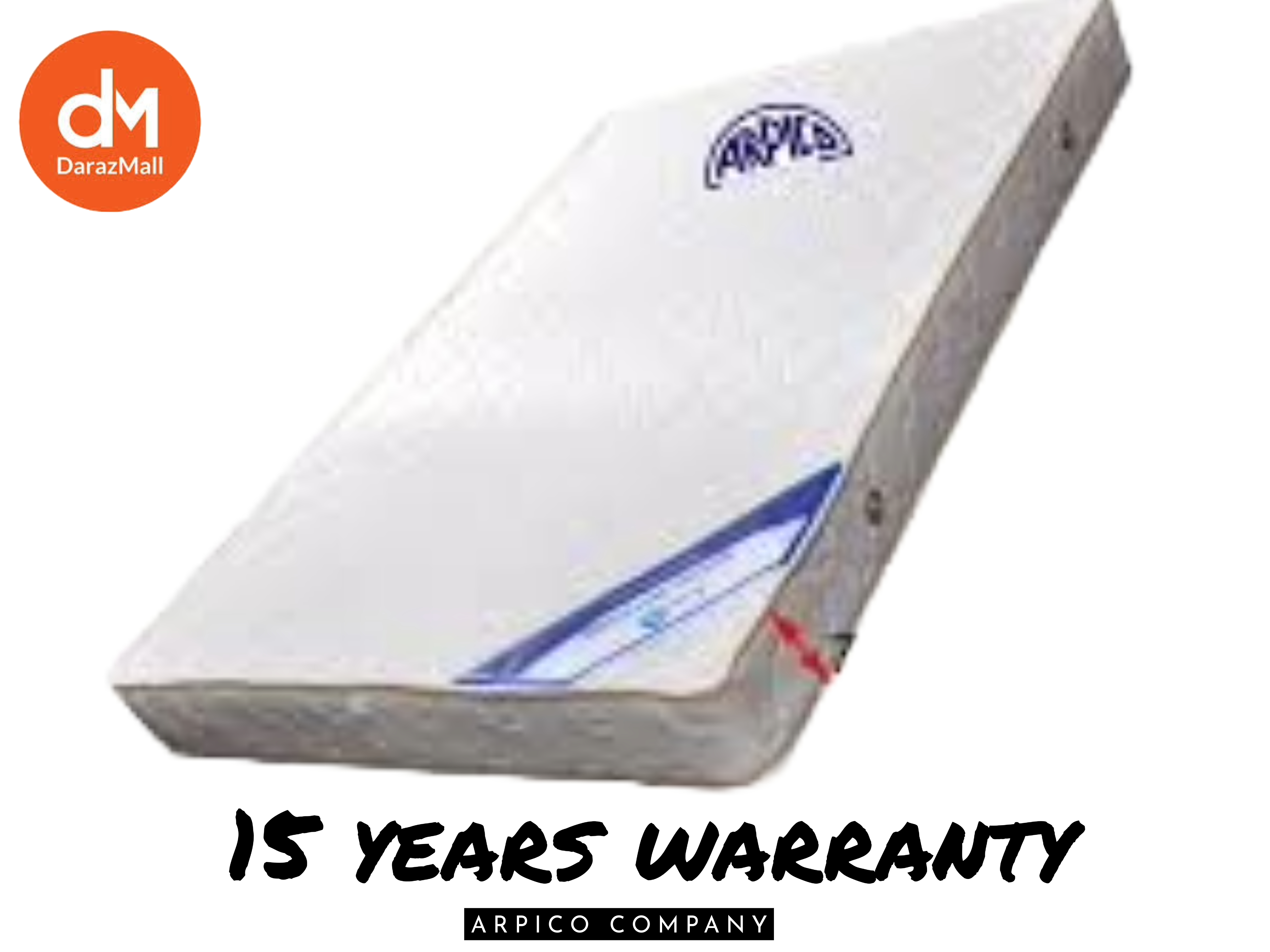 Arpico Spring Mattress 6x4 15 years warrenty | 72*48*7*inch | 182.88*121.92*17*cm