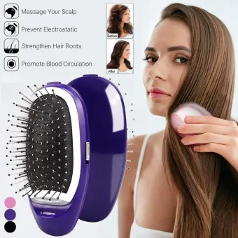 electric ionic hair brush