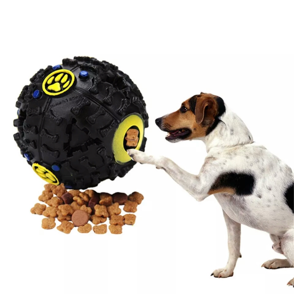 Pet Puppy Fetch Large 14 cm Ball Squeaky Toy Treats and Chews Store Food Dog Supplies Toys