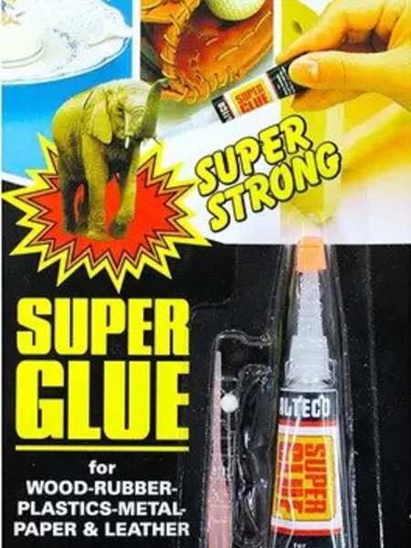 ORIGINAL ALTECO JAPAN Super Glue  For wood Rubber Plastic Metal Paper Leather Glue 1x3gx12 Pcs. 