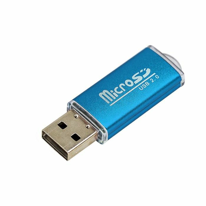 MINI Super Speed USB 2.0 Micro SD Card Reader. 