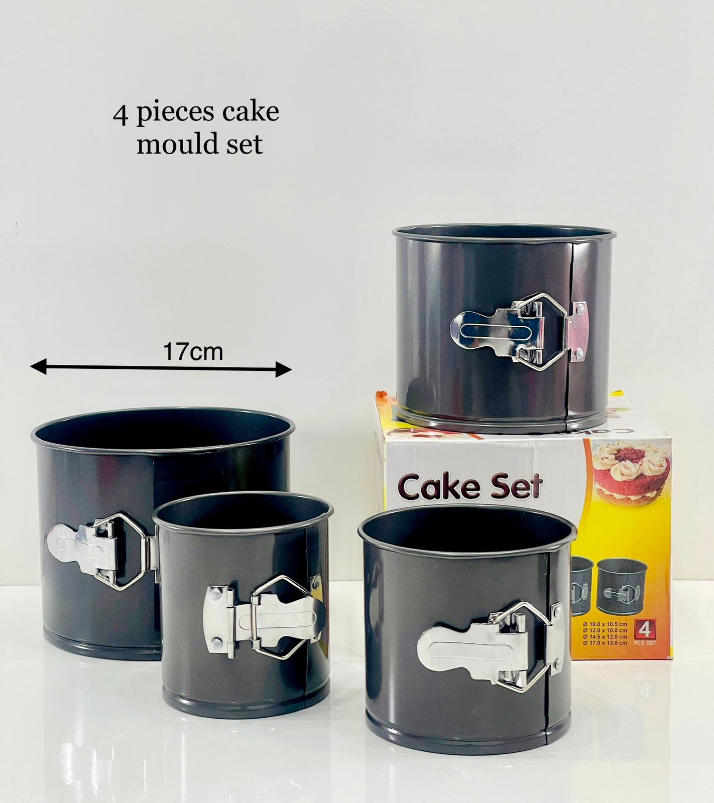 Parchment Paper Springform Cake Tin Leaking 4Pcs Premium